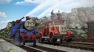 きかんしゃトーマス（シリーズ17）　第6話　ソドーとうをまもるしょうぼうしゃ