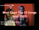 Moo Chart Top 10 Songs (May 2025)