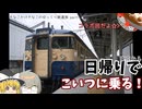 【ゆっくり鉄道旅】睡眠不足！日帰りしなの旅！/ゆどうふ鉄道紀行 Part1