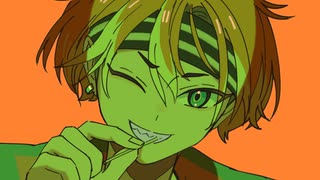 【手描きエイトリ】朝班·昼班でダンダ○ンOPパロ