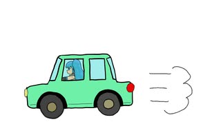 みなさん、安全運転で～　／　初音ミク