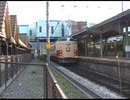 JR江原駅を発車する特急北近畿