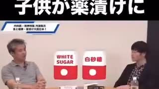 【国民殺しの甘い罠】  ぜ〜んぶバレてんだよ、日本政府!! 白砂糖や人工甘味料って、まだ「ただの甘いモノ」だと思ってますか？  残念それ !、食べる覚醒剤です!!
