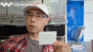 [顔出し] くじ引きトーク・ボードゲームを作っていた（スマホ撮影）