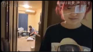 【ゆのん】トイレから出るところで驚かされ闇落ちする【ニコ生】