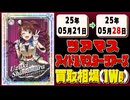 《19枚》ツアマス 買取相場(週)｜05月28日 ＜20円以上騰落＞ #アイドルマスター #アイドルマスターツアーズ #星井美希 #天海春香 #櫻木真乃 #渋谷凛 #島村卯月