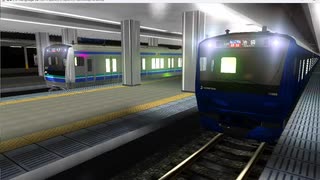 【改造 電車でD RisingStage】相鉄11000系改YNB VS E233系りんかい線　東武東上線バトル