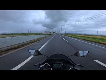 とあるバイクの通勤風景20250525