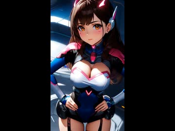 D.vaの谷間見せつけダンス