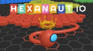 【io.ゲーム】 Hexanaut.io マップ99.9%占領＼(^_^)／ 【プレイ動画】