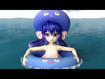 「ロッカバラード feat. 音街ウナ」（わかのP 様） Blender MV