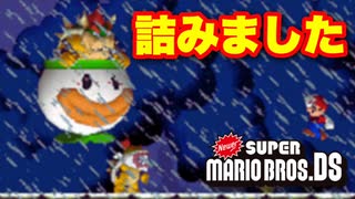 【神改造マリオ】地獄のワールド8に挑む！Newer Super Mario Bros DS実況プレイ【後編】