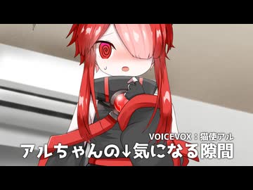 アルちゃんの気になる隙間