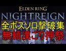 ナイトレイン 全ボス ソロクリア 無頼漢 夜の王 シングルプレイ ELDEN RING NIGHTREIGN SOLO