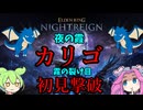【ELDEN RING】vs霧の裂け目　夜の霞、カリゴ　初見撃破！【NIGHTREIGN】