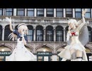 【Ray-mmd】ジャービスとウォースパイトがサン・マルコ広場でラブチーノ