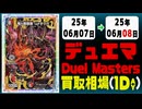 《96枚》デュエマ 買取相場(1日)｜06月08日 ＜100円以上騰落＞ #デュエルマスターズ