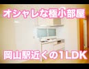 岡山駅近くの一人暮らし１LDK賃貸アパート 岡山市北区駅元町ウイングB