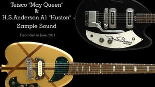 Teisco "May Queen" and H.S.Anderson A1 "Huston" Sanple Sound "真夜中のエンジェル・ベイビー(カラオケ)"