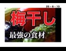 25・6・10   梅干し　梅干し　梅干し　梅干し　梅干し❣️LOVE❤️