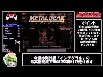 MGS】メタルギアソリッド(GOG版/最高難易度/All Bosses/BIGBOSS