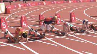 タイランド代表ボンチャイが「東京2020オリンピック」を初プレイで駆け抜ける　100M走