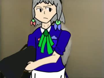 マシンガンを持った女