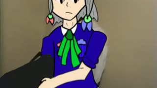 マシンガンを持った女