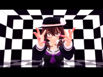 【東方MMD】宇佐見菫子 Casino －1080P－