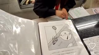 これは中国人が外免切替するための試験の様子