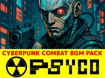 【音楽素材デモ】超過激サイバーパンク戦闘BGM集