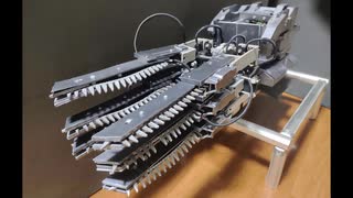 グラインドブレードの自作自動変形模型の説明