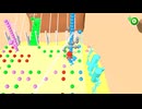 何気にはまる橋をかけるゲーム【ブリッジレース（Bridge Race）】#１