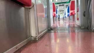西武鉄道山口線　車内