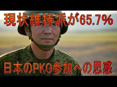 【動画News】現状維持派が65.7％…日本のPKO参加への思惑(2025/06/22)