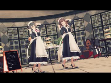 【MMD艦これ】 金剛 と 榛名 で V 【つみ式改変モデル】