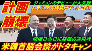 【韓国計画失敗】米韓首脳会談がドタキャンパニック、トランプ大統領が今世紀最大のすっとぼけ！