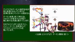 ネタバレ注意！【Angelica Aster】を絡めた【巨神と誓女】の世界考察