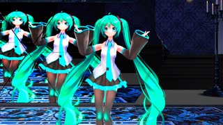 【MMD】ミクのワールドイズマイン