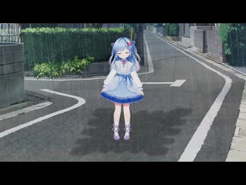 ドッスンの下で雨宿りする人の音MAD