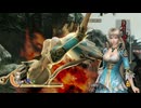 【三国無双７】【リョナ】【王元姫】 女武将は変態兵に燃やされてイク
