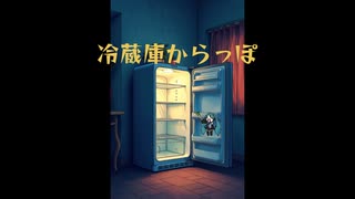 冷蔵庫からっぽ