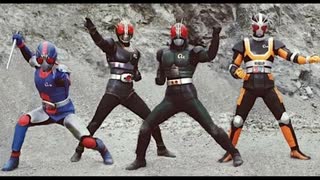 仮面ライダーＢＬＡＣＫ　ＲＸの挿入歌をσ(ﾟ∀ﾟ )ｵﾚが歌ってみた