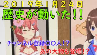 さくらみこの2019年1月24日の出来事