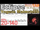 【スピードアップ】Eclipse TAB / Yngwie Malmsteen Tempo Up TAB【Guitar Sweep Vol.19】