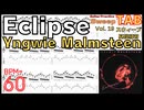 初心者用スウィープ練習 イングヴェイ Eclipse TAB / Yngwie Malmsteen BPM60【Guitar Sweep Vol.19】