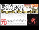 イングヴェイ「Eclipse」のスウィープの上達方法 TAB BPM70【Guitar Sweep Vol.19】
