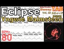 Yngwie Sweep Picking Eclipse TAB BPM80【Guitar Sweep Vol.19】
