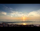 向井聡一　Landing Airplane Above Breaking Waves On The Sea At Sunset In Slow Motion