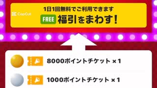 本日の福引記録